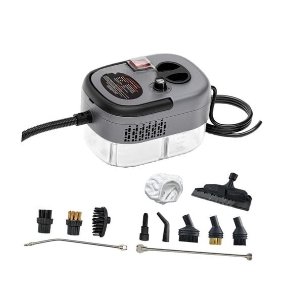 Limpiador a portátil, limpiador a a presión, potente máquina doméstica con tanque 1.2 L, izador para coches para limpieza Gris