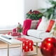 thumbnail image 2 of Camino de mesa navideño rojo de 30 cm x 180 cm Camino de mesa navideño de lino y algodón Camino de mesa navideño de tela roja Mesa navideña, 2 of 4