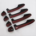 thumbnail image 5 of For Toyota ABS Carbon Fiber Car Door Handle Cover Trim Single Hole, 5 of 5