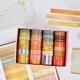 thumbnail image 1 of 40 washi de lámina dorada, cinta adhesiva japonesa para álbumes de recortes, diarios, planificadores, artes y manualidades Color del arco iris perfecl Cintas Washi, 1 of 8