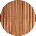 thumbnail image 1 of Ahgly Company Indoor Round Oriental Brown Traditional Area Rugs, 8' Round, 1 of 4