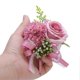 thumbnail image 2 of Bride Corsage Simulated Flower Brooch for Groom 1Pcs, 2 of 4