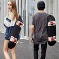 thumbnail image 7 of Skateboard Tote Bag Waterproof Longboard Bag Oxford Skateboard Shoulder Bag Backpack Handy Handbag Longboard Backpack Long Board For Max 30 Inches 80cm, 7 of 7