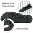 thumbnail image 3 of Ablanczoom Loafers Womens Flats Comfort Walking Shoes Woman Casual Sneakers No-Slip Leather Dress Shoe, 3 of 6