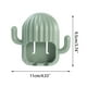 thumbnail image 2 of Xihbxyly Portacepillos de Dientes de Pared con Diseño de Cactus, Adhesivo Sin Perforaciones, Organizador Multiusos para Baño, Ahorra Espacio, Fácil Instalación, Juego de 2 Piezas, 11 X 9,5 X 4 Cm, 2 of 2
