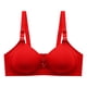 thumbnail image 3 of Gibobby Brasier deportivo para mujer Ropa interior francesa sin anillo de para mujer, sujetador en forma de U con espalda abierta grande y espalda abierta(Rojo,36), 3 of 4