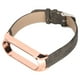 thumbnail image 4 of Correas de reloj con patrón de mezclilla Correas de muñeca retro de repuesto para Xiaomi Mi Band 6 NFC Estilo de hebillaDachshund gris Carcasa dorada, 4 of 10