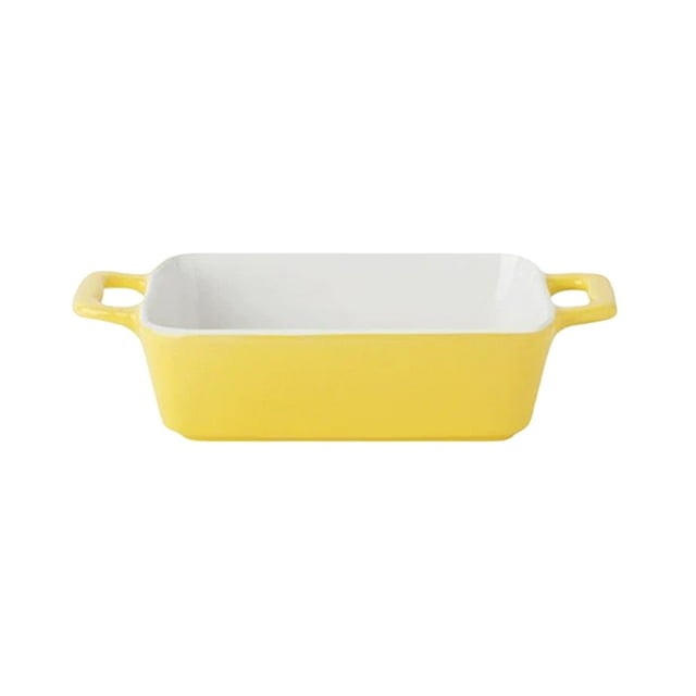 Ceramics Large Capacity Bread Pan Non-Stick Loaf Pans For Baking Durable And Easy To Clean Versatile Heat-Resistant Bread Baking Pan Versatile Bread Loaf Pan Ceramic For Healthy Baking Bread Plate Hi