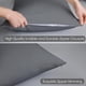 thumbnail image 4 of Juego De 2 Protectores De Almohada 100% Algodón Egipcio, 600 Hilos, Tamaño Queen Con Cremallera, Tejido De Satén, Fundas De Almohada Refrescantes, Silenciosas Y Transpirables, De Fácil Cuidado (2 Unid, 4 of 5