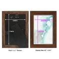 thumbnail image 4 of Ginkgo on Dusty Teal VII - Framed Print w/glass - Chestnut, 4 of 8