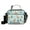 Deer and Pine Trees Pattern, variant on Insulated Lunch Bag 6L Leak-Proof Lunch Box with Shoulder Strap Multiple Pockets Lunch Tote Minimalist Christmas Lights Pattern