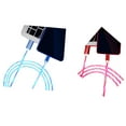 thumbnail image 2 of 3 Pair Bluetooth Earphone Wireless Earbuds Anti-lost Ear Hooks ear hook Replacement For AirPods Headphone, 2 of 8