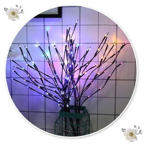 20LED Romantic Willow Tree Branch Light Fairy String Lamp Home Party Decor