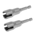 thumbnail image 1 of Minkissy 2Pcs Silver Socket Wrench Compact Design Torque Transfer Furniture Assembly Handyman Professionals, 1 of 7