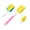 Pink, variant on 4Pcs/Set Sponge Newborn Baby Milk Bottle Pacifier Spout Tube Clean Brush Tool