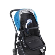 Dreambaby Clip-on Fan with Soft Fins - Baby Strollers Accessories for Infants & Toddlers - Blue