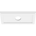 thumbnail image 5 of 22"W x 11"H x 3"ID x 7 1/2"C x 1"P Rectangle Architectural Grade PVC Contemporary Ceiling Medallion, 5 of 7