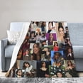 thumbnail image 2 of Jenna Actors Ortega Blanket Throw Blanket Soft Microfiber Blankets for Living Room Couch Sofa Bedroom 50"x40", 2 of 5