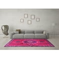 thumbnail image 3 of Ahgly Company Indoor Rectangle Persian Pink Traditional Area Rugs, 7' x 10', 3 of 4