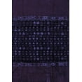 thumbnail image 1 of Ahgly Company Indoor Rectangle Abstract Blue Modern Area Rugs, 7' x 10', 1 of 4
