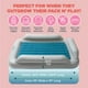 thumbnail image 4 of SlumberPod SlumberTot Cama de viaje inflable para niños pequeños - Colchón de aire portátil para niños con protectores de seguridad - Tamaño perfecto ideal para viajes o uso doméstico - Incluye bomba, 4 of 5