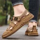 thumbnail image 5 of Sandalias de hombre de marca zapatos informales suaves, Sandalias transpirables para exteriores para hombre, Sandalias ligeras cómodas de verano, zapatillas, 5 of 5