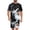 Gray03, variant on Hsovts Men Pajama Set Halloween Pumpkin Bats Crew Neck Short Sleeve Top & Shorts Pjs Soft Sleepwear Green M