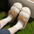 thumbnail image 7 of Gaexia Slippers for Women Indoor,Winter Indoor Outdoor Lined Slippers With Thick Sole for Warmth and Comfort,Outdoor Slippers, 7 of 7