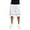 White, variant on Victorious Men's Side Mesh Basketball Shorts, up to 5X