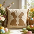 thumbnail image 4 of zhangmingg Easter Embroidery Decorative Pillow Cover Farmhouse Holiday for Spring Home, 4 of 6