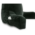 thumbnail image 2 of Husband Pillow - Dark Green Bed Rest Pillow with Arms - Detachable Neck Roll, Removable Covers, 2 of 10