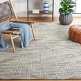 thumbnail image 2 of SAFAVIEH Marbella Adelaide Geometric Area Rug, Blue/Ivory, 6' x 9', 2 of 8