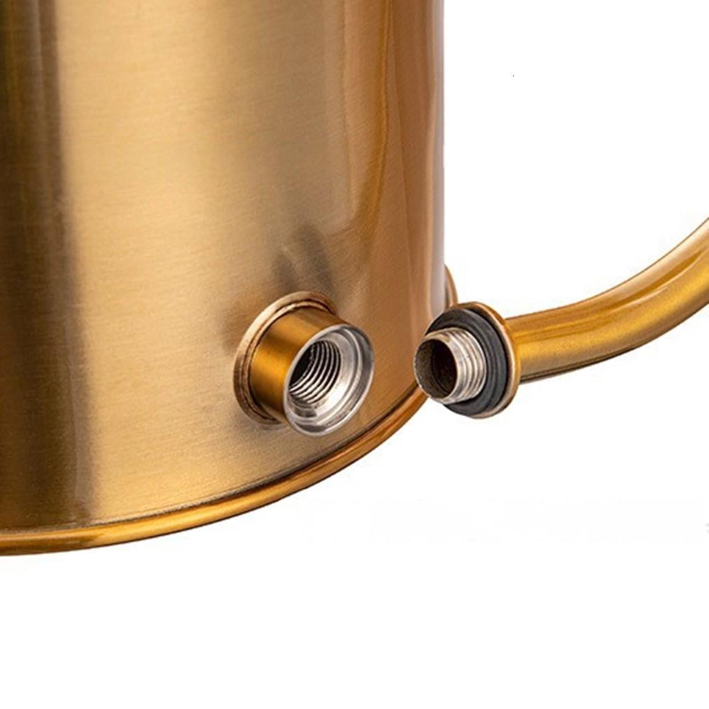 Osdhezcn Indoor Watering Can for House Plant Stainless Steel Watering Can with Long Spout