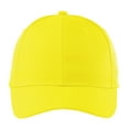 thumbnail image 2 of Mens Solid Enhanced Visibility Polyester Cap Safety Yellow, 2 of 4