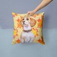thumbnail image 2 of Carolines Treasures BB9947PW1414 Beagle Fall Fabric Decorative Pillow, 2 of 4