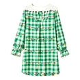thumbnail image 3 of JAJAHO Girls Nightgown Christmas Pajamas Long Sleeve Ruffle Princess Sleep Dress For Kids 3-14Y, 3 of 5