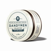 Dandymen Collection Men's Hair Styling Paste, Medium Hold, Tobacco Vanilla, 3.4 oz