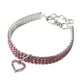 thumbnail image 1 of Xihbxyly Mini Collar para Mascotas, Diseño de Brillantes Diamantes de Imitación, Colgante En Forma de Corazón, Elegante Collar para Perro, Accesorio para Ocasiones Especiales, Decoración para Disfrac, 1 of 2