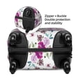 thumbnail image 4 of Kdxio Violets Flowers Pattern Luggage Cover for Travel,Elastic and Durable,Fits 18-32 Inch,-No luggage included, 4 of 8