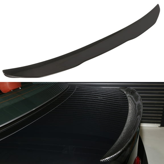 SCITOO Carbon Fiber Rear Window Spoiler Wing Fit for 2014-2020 for BMW 4-Series 2 Door Convertible 2015-2020 for BMW F83 M4 Convertible Glossy Black Rear Trunk Spoiler Wing