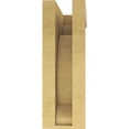thumbnail image 4 of 5"W x 10"D x 15"H Classic Emerson Rough Cedar Woodgrain TimberThane Corbel, Primed Tan, 4 of 6