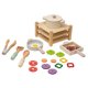 thumbnail image 2 of Juego de cocina de juguete para niños, utensilios de cocina, juego de desarrollo de habilidades motoras, regalo educativo, de cocina de madera para, 2 of 9