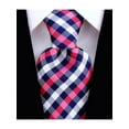 thumbnail image 1 of Scott Allan Mens Gingham Plaid Necktie, 1 of 5