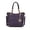 BM Dark Purple, variant on Kissaten Shoulder Bag for Women, Vegan Leather Handbag Purse Top-Handle Crossbody Bag Tote Bag by Mia K