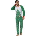 thumbnail image 7 of MyFav Matching Family Christmas Pajamas Set, Xmas Holiday PJs for Women/Men/Kids, Letter Printed Loungewear Sleepwear, 7 of 7