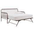 thumbnail image 4 of Weston Home Luca Metal Twin Daybed with Lift-up Trundle, Dark Bronze, 4 of 10