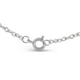 thumbnail image 3 of Pompeii 5/8Ct Diamond Infinity Pendant White or Yellow Gold Necklace 3/4" Wide (H,I1), 3 of 4