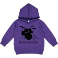 thumbnail image 2 of Inktastic Future Drummer Toddler Hoodie, 2 of 4