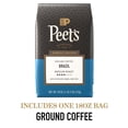 thumbnail image 3 of Peet's Coffee Single Origin Brazil Premium Medium Roast Ground Coffee, Arabica, 18 oz, 3 of 12