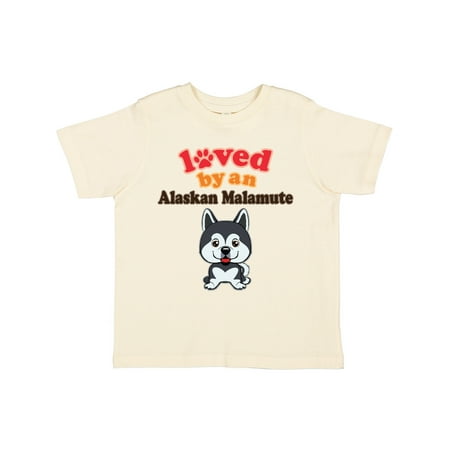 

Inktastic Alaskan Malamute Dog Gift Gift Toddler Boy or Toddler Girl T-Shirt